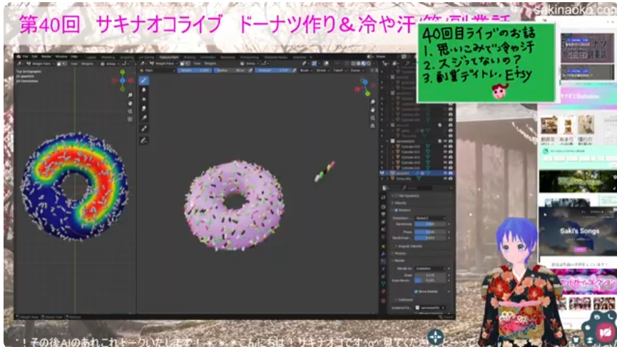 土曜日のライブ、ご視聴どうもありがとうございました！^o^